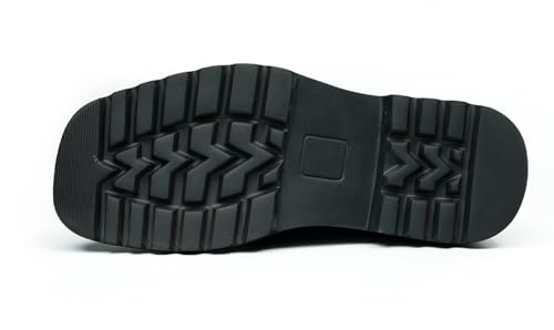 Santimon Men's Suede Penny Loafers- Slip-On Dress Casual Shoes with Lug Sole, Comfortable Fashion Mocassins for Business, Wedding, Travel & Daily Wear2