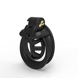 SeLgurFos Positive/Negative Male Chastity Device Super Light Double-Arc Cuff Penis Holy Ring Cobra Cock Cage sex Toys…