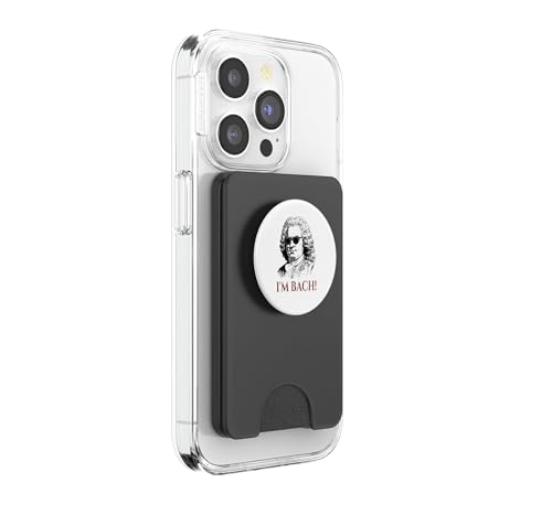 PopSockets PopWallet de Bach evita caídas de tarjetas con sistema MagSafe 4
