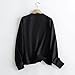 Womens Cotton Cardigans Button Down Round Neck Long Sleeve Casual Sweatshirt Fall Soft Solid Color Fashion Jackets L-XL
