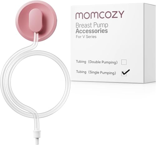 Momcozy Oryginalne części zamienne do laktatora V1 Pro/V2 Pro, wąż zastępczy do pompy pojedynczej, pasuje tylko do Momcozy V1 Pro/V2 Pro, 1 sztuka