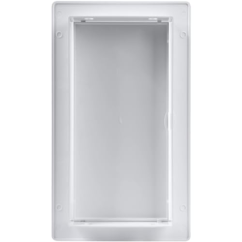 Vent Systems 10 x 20 cm Zugangsklappe aus ABS-Kunststoff für Trockenbau, Wand und Decke, Elektro- und Sanitär-Service-Türabdeckung - Rahmengröße 135 x 235 mm