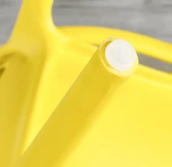 Angela Dining Chairs Plastic Stacking Modern Side Chair Indoor Outdoor Molded Kitchen and Dining Room Chair (Yellow)