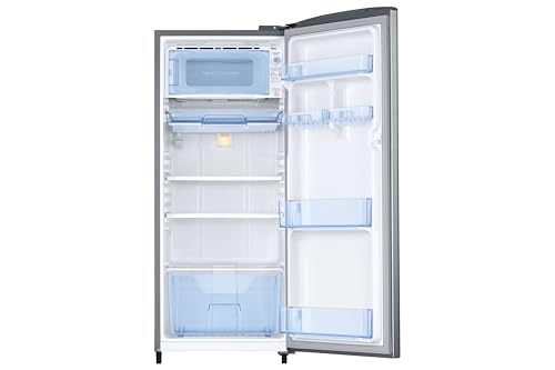 Image of Samsung 183 L, 3 Star, Digital Inverter, Direct-Cool Single Door Refrigerator (RR20H2723S8 /NL, Silver, Elegant Inox, Single Touch Defrost, 2026 Model)