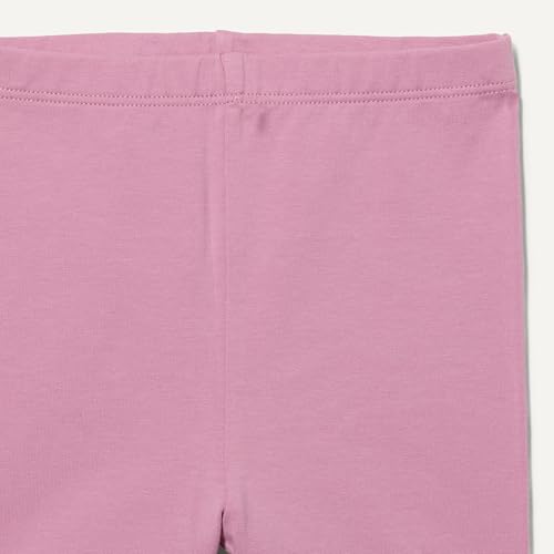 Image of Amazon Essentials Girls and Toddlers' Short Sleeve T-Shirt and Bike Short Set, Pack of 2