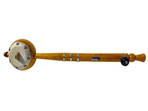 GT Manufacturers Professional Ektaraa Wooden For Indian Folk And Classic Music, 22 Inches (Yellow) - Image 4 thumbnail