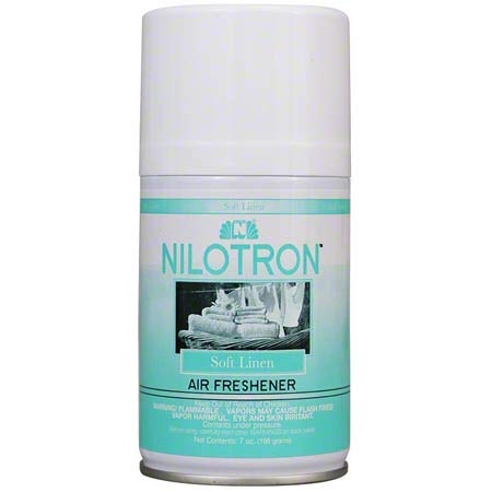 Nilodor Nilotron 7 oz. Aerosol Refill - Soft Linen 12/Case