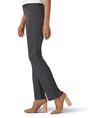 Image of Lee Women's Wrinkle Free Relaxed Fit Straight Leg Pant