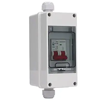 PV DC Disconnect Switch, Wide Application Stable Photovoltaic Electrical Isolator Switch DC500V for RV (32A)