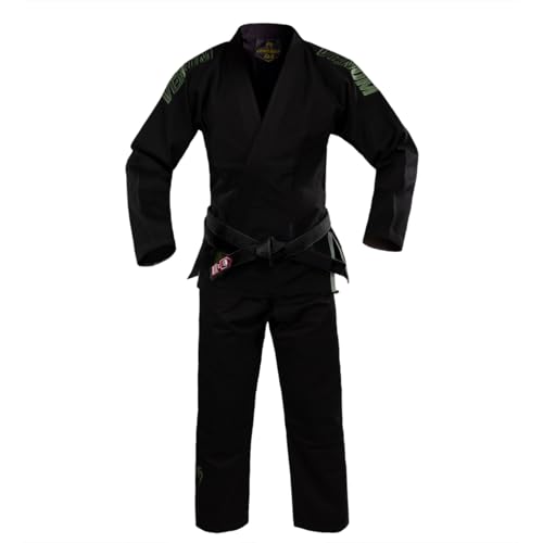 Venum BJJ-Kimono Contender Evo 2.0 (380 GSM) - Schwarz - A2