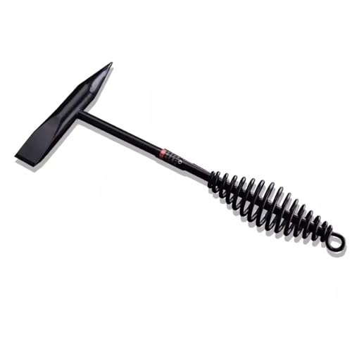 iDili Welding Chipping Hammer Electric Welding Ice And Slag Tapping Rust Removal Pointed Hammer with Spring Handle