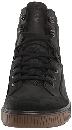 Ecco Men's Bypath Tred Mid-Boot Waterproof Sneaker, Black, 6-6.5 #TOP1