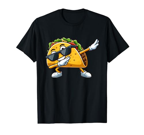 Dessin animé Taco Dab Dabbing T-Shirt