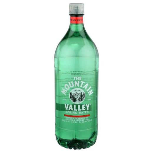 Mountain Valley Spring Water, 1.5 Liter Flat Cap Pet Bottle -- 12 per case
