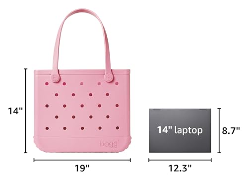 Image of BOGG BAG Medium Tote - 15 inch x 12.5 inch x 5 inch - Durable, Washable, Tip-proof - Beach, Pool, Boat, Work, Sports