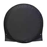 Protection de pneu résistante aux intempéries : protégez votre pneu de secours contre les facteurs externes tels que les pluies extrêmes, les rayons du soleil et les débris avec notre housse de pneu de rechange toutes saisons. Conservez son état impeccable, venez la pluie ou la brillance