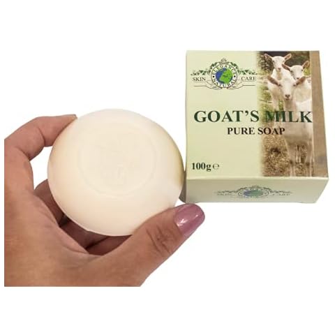 Goats Milk Pure Soap 100g Triple Milled Hand Finished Luxury Gift Boxed Elegance Natural Skin Care Cover