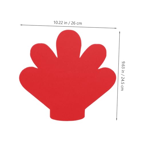 2pcs Cheerleading Hand Flowers Floral Embellishments for Sports Parties and Dance Boys and Girls Pom Poms for Kindergarten Activities Bright2