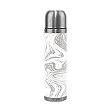 Tamaño: el tamaño del termo a prueba de fugas es 26 (cm) h * 5.99 (cm)w, el peso es 13.7oz (500ml).