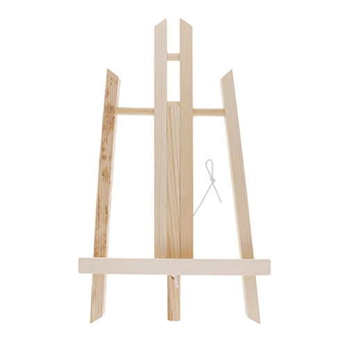 gazechimp 30 Cm De Madeira Mini De Exibição De Cavalete Fotos Da Lona Decoração Da Festa De Casament