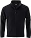 Produktbild James & Nicholson Herren Men's Promo Softshell Jacket Jacke, Schwarz (Black/Black), Large