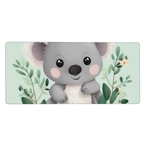 Tapis de souris de jeu Koala XXL 90x40cm étanche pour bureau