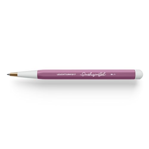 Image of LEUCHTTURM1917 Ball Point Pen Drehgriffel No.1 Dusty Rose | Royal Blue Ink, Drehgriffel No. 1, Twist Mechanism, Premium Journal Pen, Gift for Writers, Office