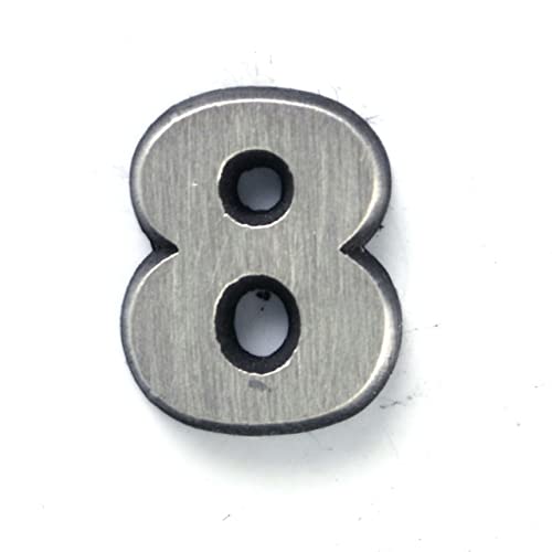Image of Number 8 Eight Lapel Pin by StockPins