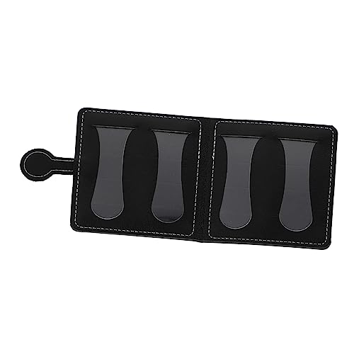 Yardwe 1Pc Guitar Picks Case Black Plectrum Storage Pouch for Picks Durable Organizer for Acoustic Electric Guitar Lightweight Portable present for Musicians