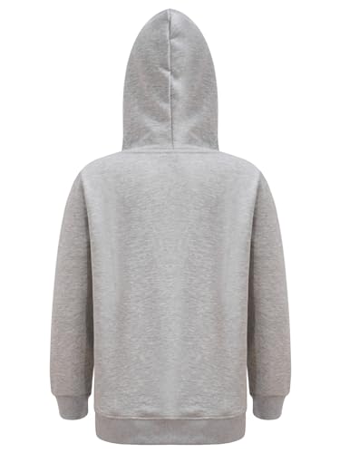 TTAO Kids Boys Letters Print Pullover Long Sleeve Casual Hooded Sweatshirt Athletic Loose Top4