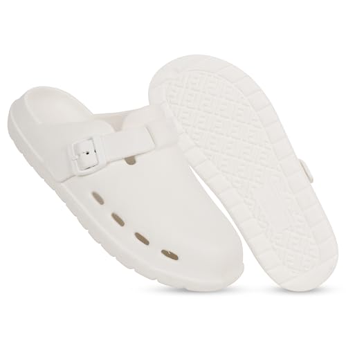 Image of PeniLo Men's Lightweight EVA Foam Comfort Slip-On Clogs with Soft Cushioned Sole for Daily Casual Wear