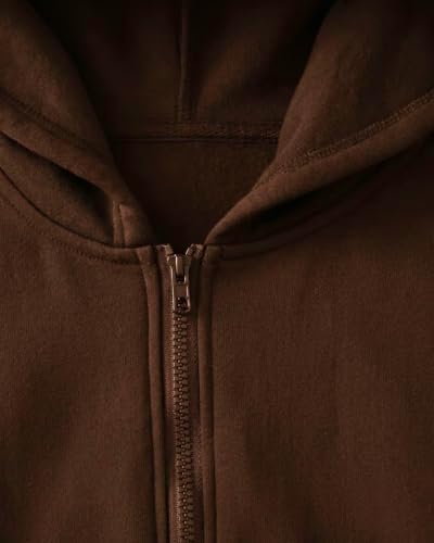 Image of SHAIRA FASHION Women's Solid Zipper Hooded Sweatshirt Front Zip I Ribbed Hem, Lined Hood I Casual Winter Wear Jacket I Lightweight I Warm & Stylish Kangaroo Pocket
