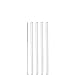 Produktbild LEONARDO HOME 020855 Glas Strohhalme Ciao, 4-er Set, Länge 20 cm, wiederverwendbar, inkl. Bürste zur Reinigung transparent