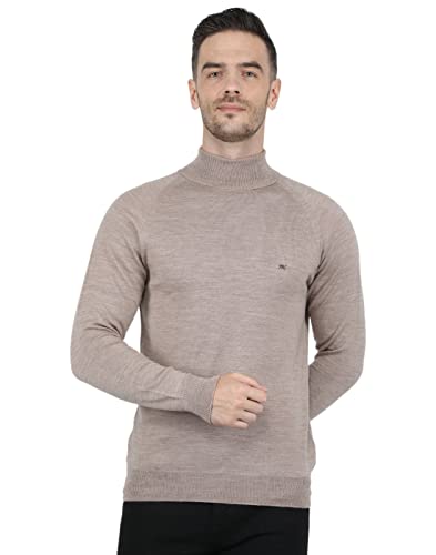 Image of Monte Carlo Men Wool High Neck Pullover Sweater