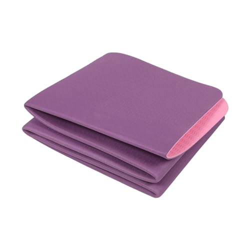 Tapis d'exercice de voyage UPKOCH pliable coussin de coude