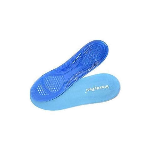 SturdyFoot Gel Insoles with Arch Support Cover