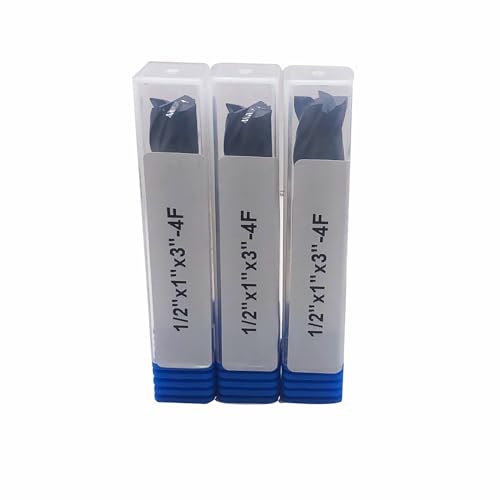 Rhfgyy 5Pcs Hrc45 Carbide Square End Mill Bits Set thumb #6