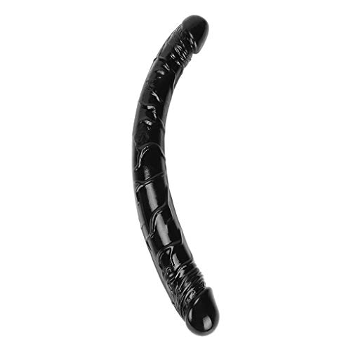 Oolong Black Medium Size Double Heads 12 Inch D'i-dlo for Women Hands Free