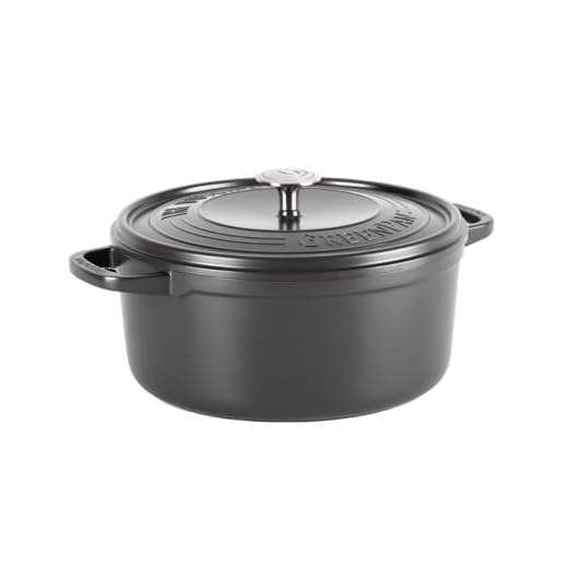 GreenPan Featherweights Keramische Braadpan met Anti-aanbaklaag, 26 cm/5 liter, Gietijzeren Braadpan met Deksel, PFAS-vrij, Inductie, Ovenbestendig, Grijs