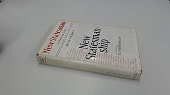 Hardcover New statesmanship: An anthology, selected by Edward Hyams Book