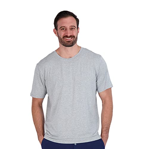 Men's Swagger Lounge Shirt, Ultra-Soft & Cooling Lounge T-Shirt - Crew Neck4