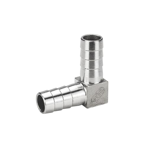 Junta Pagoda de rosca exterior,Conectores Pagoda, Codo de acero inoxidable 304, codo de doble extremo en ángulo recto, manguera de cuero for tráquea de doble extremo de 90 grados, junta en forma de L(