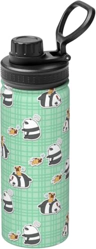 パグ 犬柄 パンダ アニメ 水筒 真空断熱 保温 保冷 スポーツボトル 人気 ステンレスボトル スポーツ飲料対応 漏れない 直飲み530ml 男の子 女の子 おしゃれ 大人 子供 グッズ キャラクター 誕生日 プレゼント FBN7K133