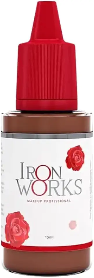 Pigmento para Micropigmentação Castanho Intermediário 15ml Profissional para Sobrancelhas