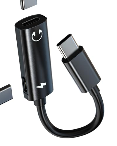 USB CXvb^[A_v^[wbhtH iPhone 17 16 15 Pro Max (2in1) Type C to Audio Cable Jack wbhZbg [dR[h s Galaxy DAC }`p[ Aux Phone 