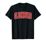 OLDENBURG GERMANY Varsity Style Vintage Retro German Sports T-Shirt
