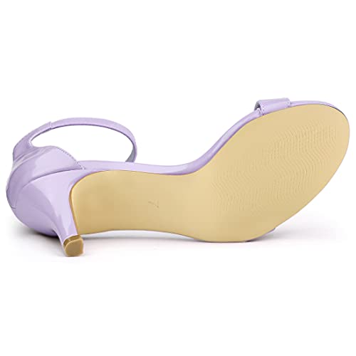 Allegra K - Sandali da donna con tacco a spillo