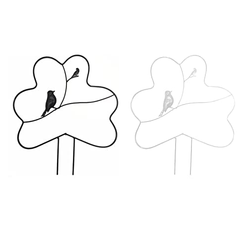 MANMAOHE Rankgitter für Kletterpflanzen, 38,1 cm Cover