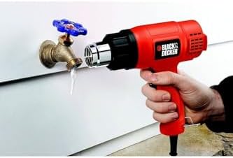 Bild 3 - Black+Decker Heißluftgerät (1.750 W, 2 Heizstufen, Temperaturbereich zwischen 460 - 600° C, idela für Dekorations- und Modernisierungsarbeiten) KX1650