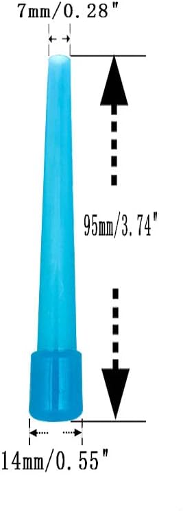 Miniatura 2 de Accesorios para cachimba, paquete de 100 piezas de culatas largas desechables, cada una empaquetada individualmente, piezas de cachimba de colores